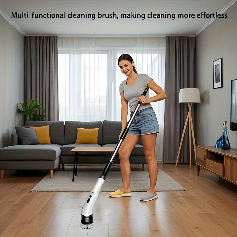 Electric Spin Scrubber | Cordless Cleaning Brush with 9 Brush Heads