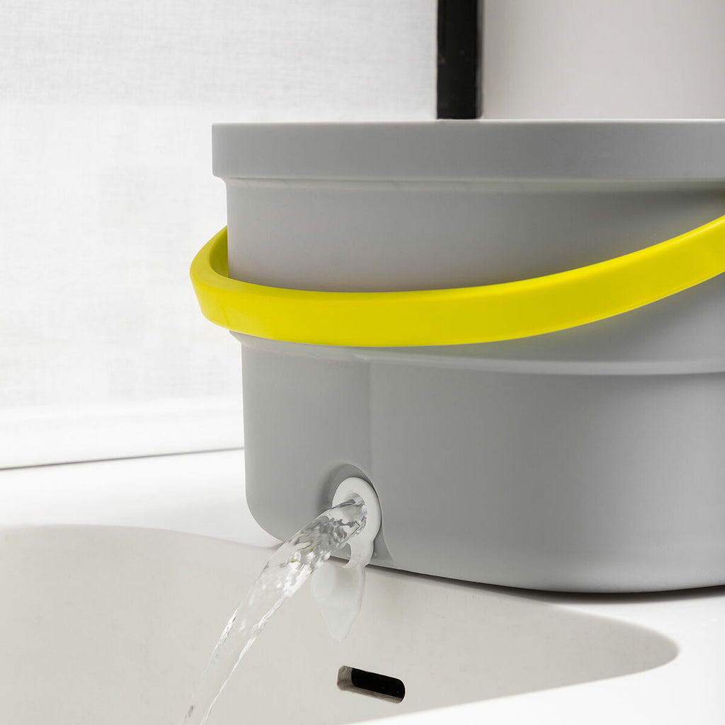 360° Self-Cleaning Spin Mop with Dual Bucket