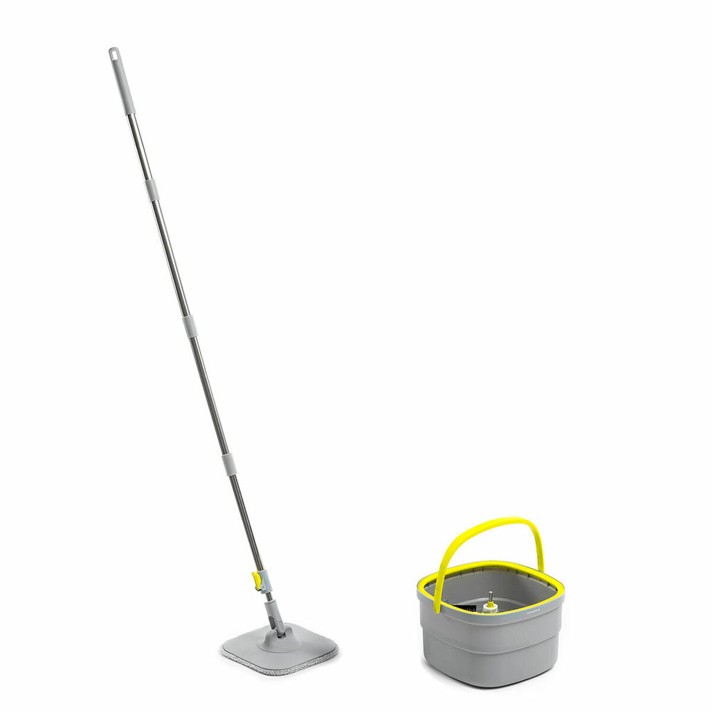 360° Self-Cleaning Spin Mop with Dual Bucket