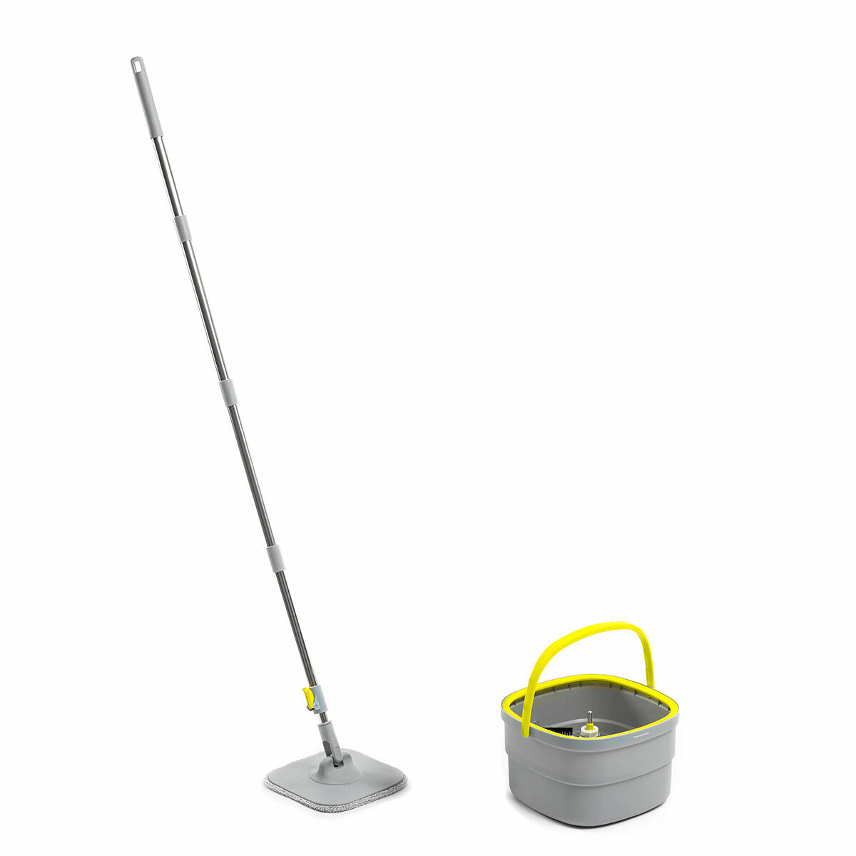 360° Self-Cleaning Spin Mop with Dual Bucket